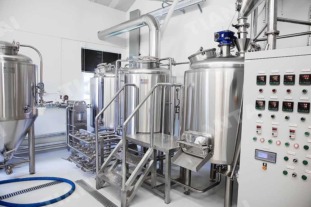 500L two vessel brewhouse